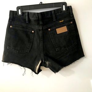 Wrangler cut off Jean shorts